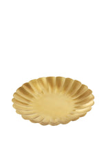 Brass Petal Tray - Medium