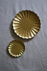 Brass Petal Tray - Medium