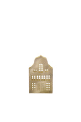 Candle Holder Townhouse Golden