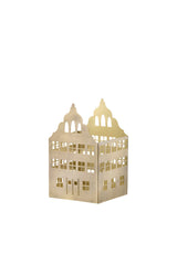 Candle Holder Brownstone Golden