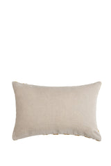 Checkerboard Cushion Cover Rectangular Golden Lichen