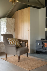 Checkerboard Cushion Cover Square Golden Lichen