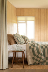 Checkerboard Throw Pewter