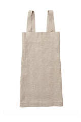 Linen Square Cross Apron Natural