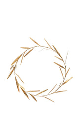 Large Brass Wreath