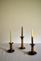 Porta Candele Piccolo Candle Holder Dark Brown