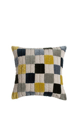 Velvet Remnant Patchwork Cushion Cover Square