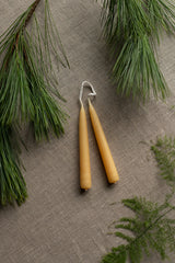 Tree spell Beeswax Candle Pair