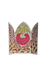 Triptych Card Hidden Winter Bird