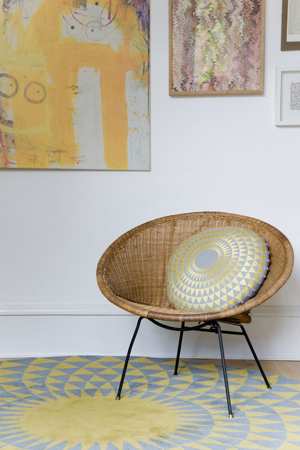 Concentric Cushion Cover