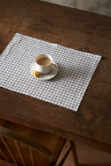 Check Linen Place Mat