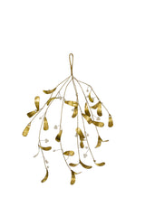 Golden Hanging Mistletoe 7 stem