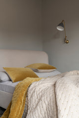 Velvet Linen Bedspread