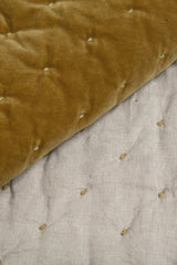 Velvet Linen Bedspread
