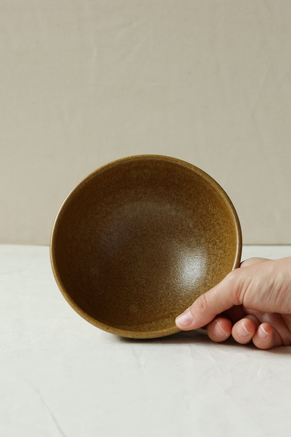 Pottery Cereal Bowl - Ochre