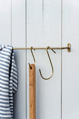 Brass 'J' Hook
