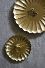 Brass Petal Tray - Medium
