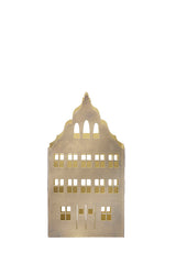 Candle Holder Brownstone Golden