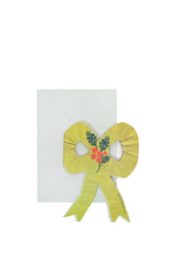 Christmas Bow Concertina Card