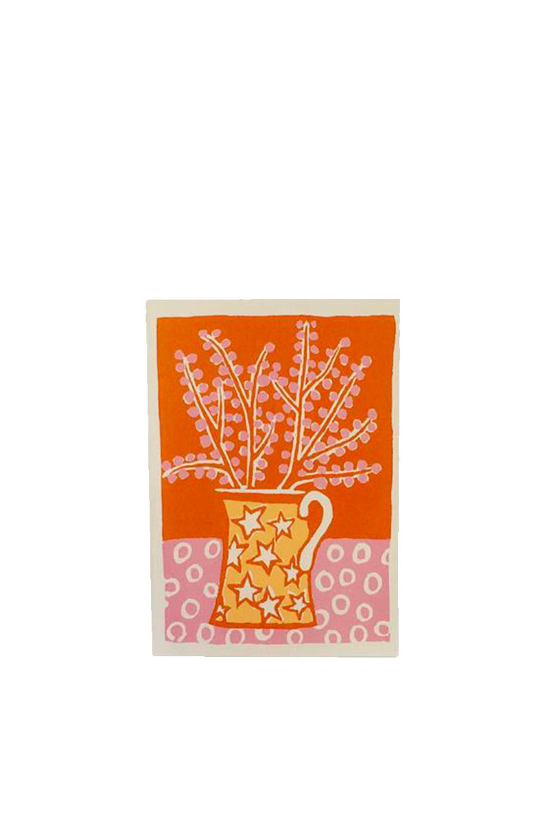 Jug and Blossom Card – Niki Jones
