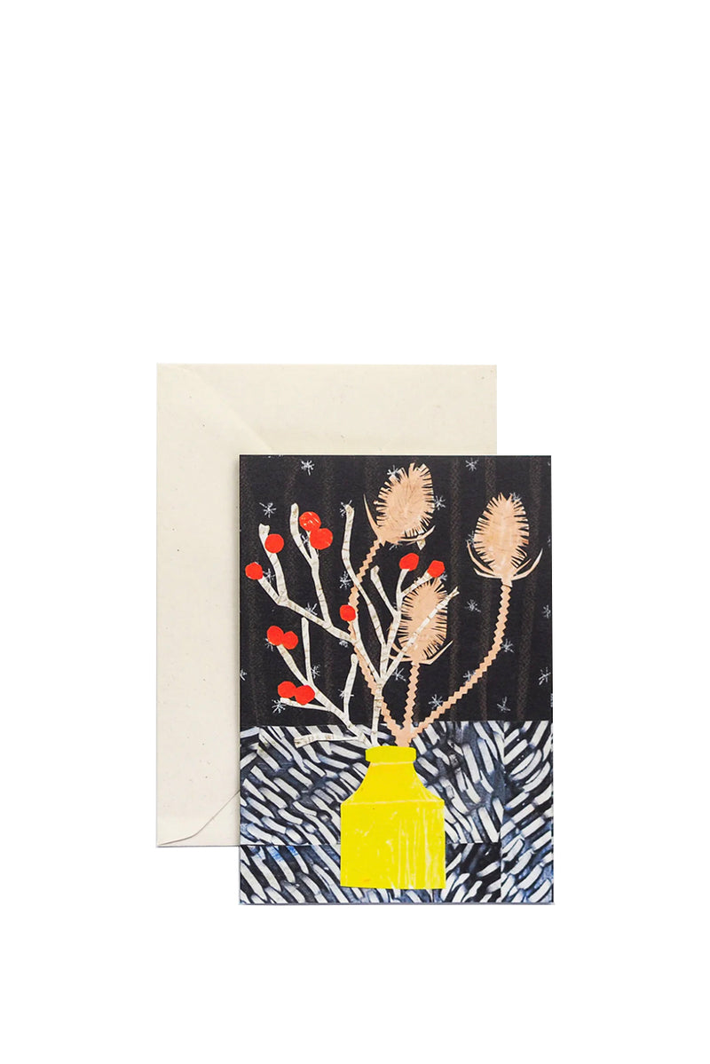 Winter Vase Card