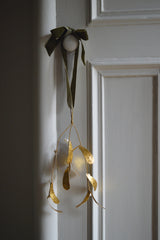 Golden Hanging Mistletoe 3 stem