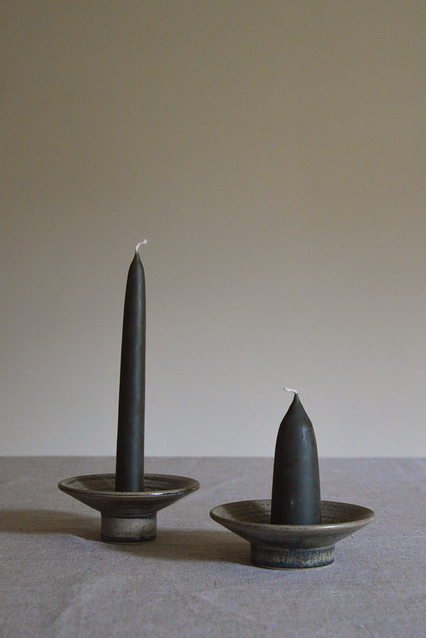 Wax Atelier Stubby Candle Pair - Seaweed