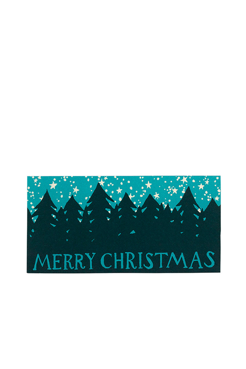 Pack of Ten Long Cards Starry Starry Night
