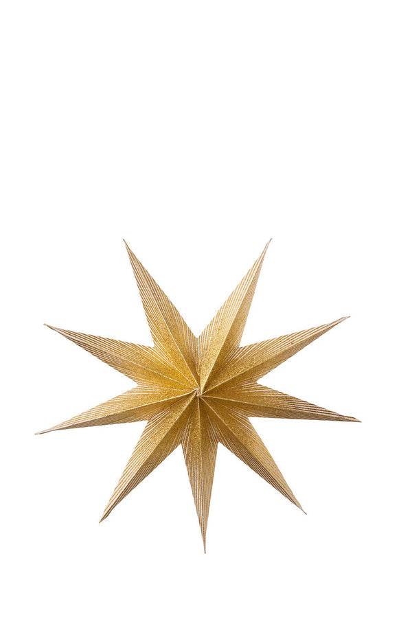 Paper Star Dazzle Gold – 25cms