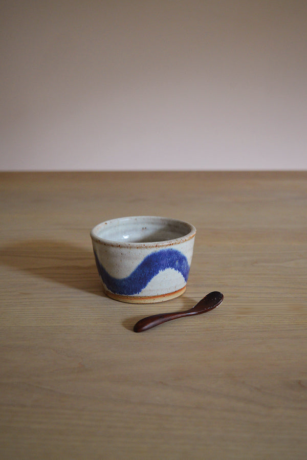 Pip Hartle Indigo Wave Sugar Bowl