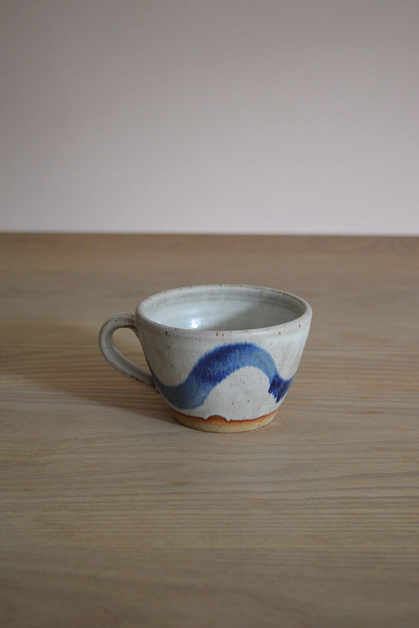 Pip Hartle Indigo Wave Tea Cup