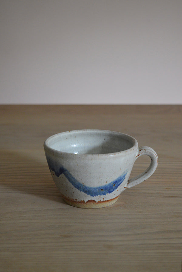 Pip Hartle Indigo Wave Tea Cup