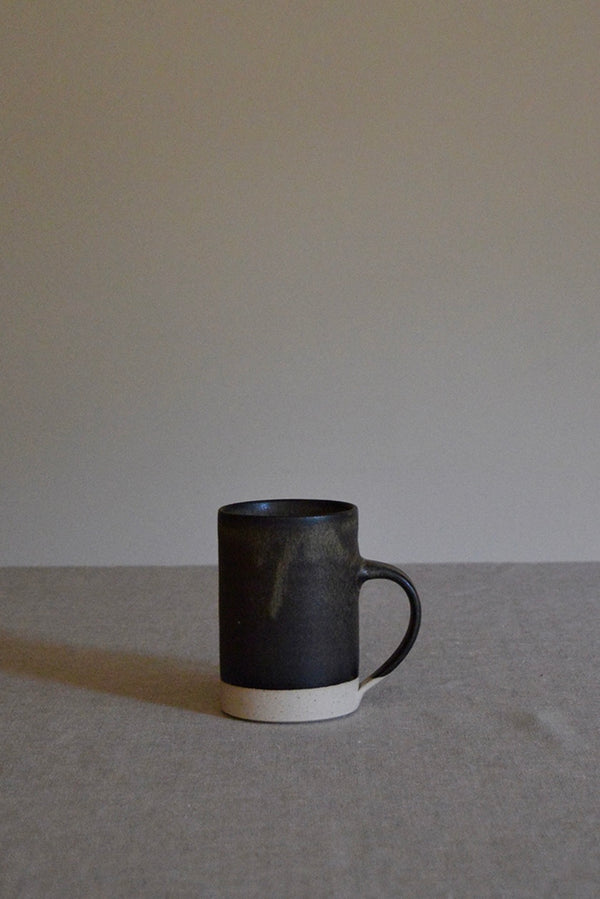 Pottery West Tall Mug - Charcoal Flecked