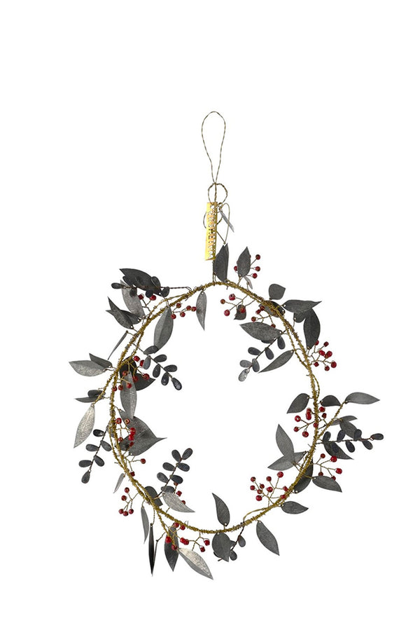 Red Berry and Zinc Wreath