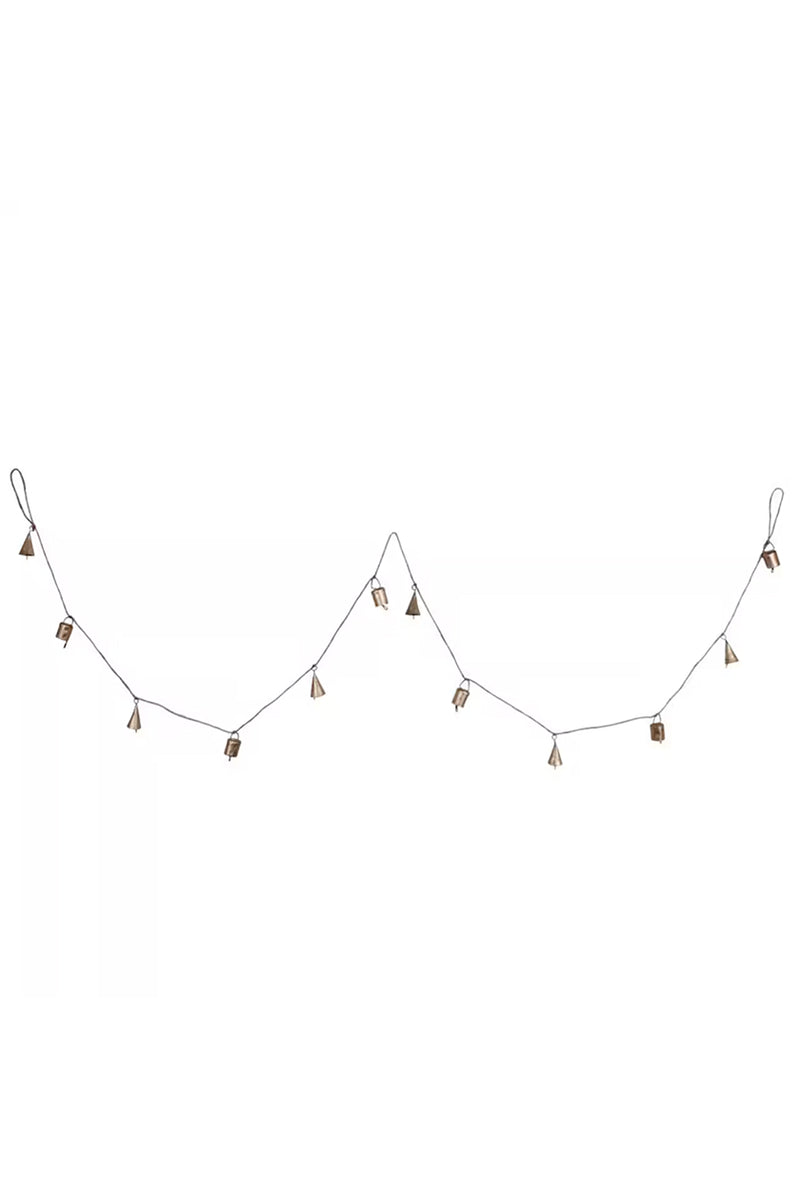 Garland 12 Brass Bells