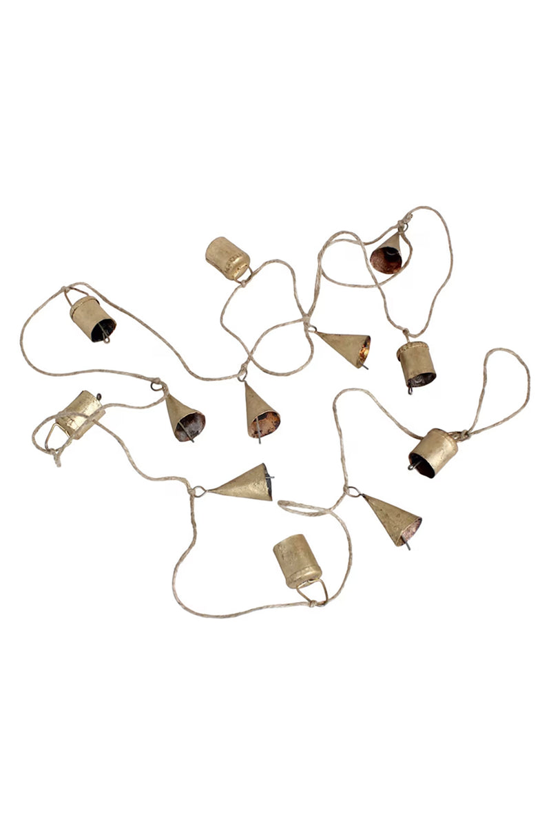 Garland 12 Brass Bells