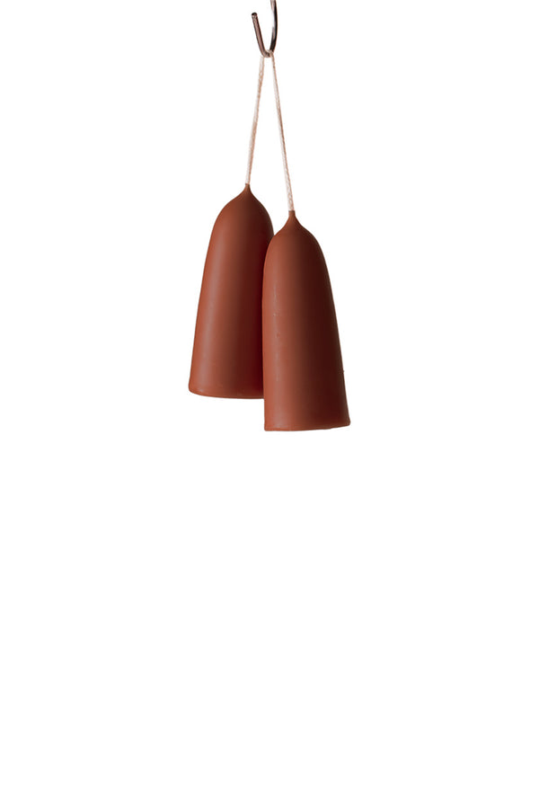 Wax Atelier Stubby Candle Pair - Currant