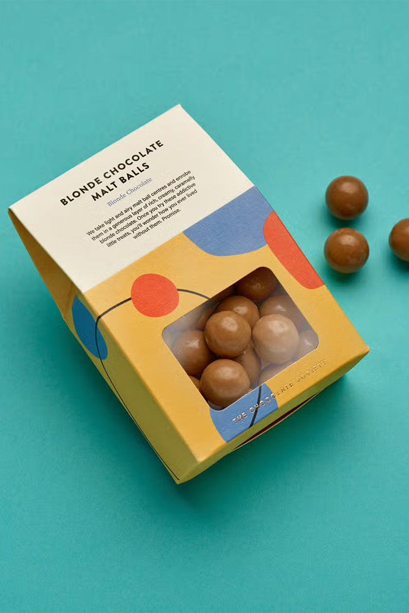 The Chocolate Society Blonde Chocolate Malt Balls Niki Jones