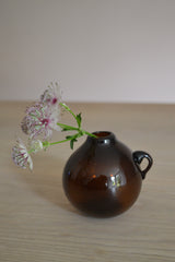 Vase Boule in Dark Brown