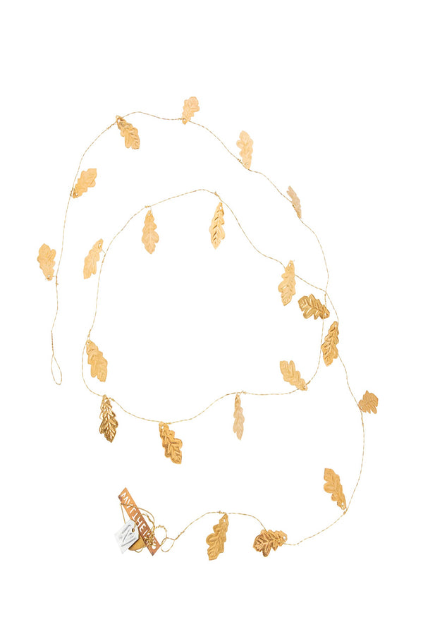 Chain with Oak Leaves