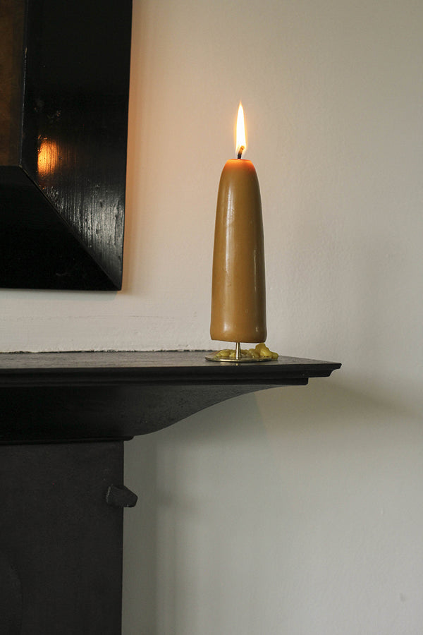 Wax Atelier Stubby Candle Pair - Ground Nut