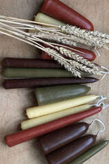 Wax Atelier Pomegranate Tapered Pair