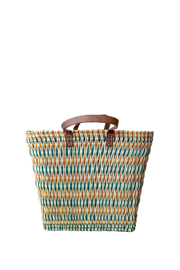 Colourful Reed Basket