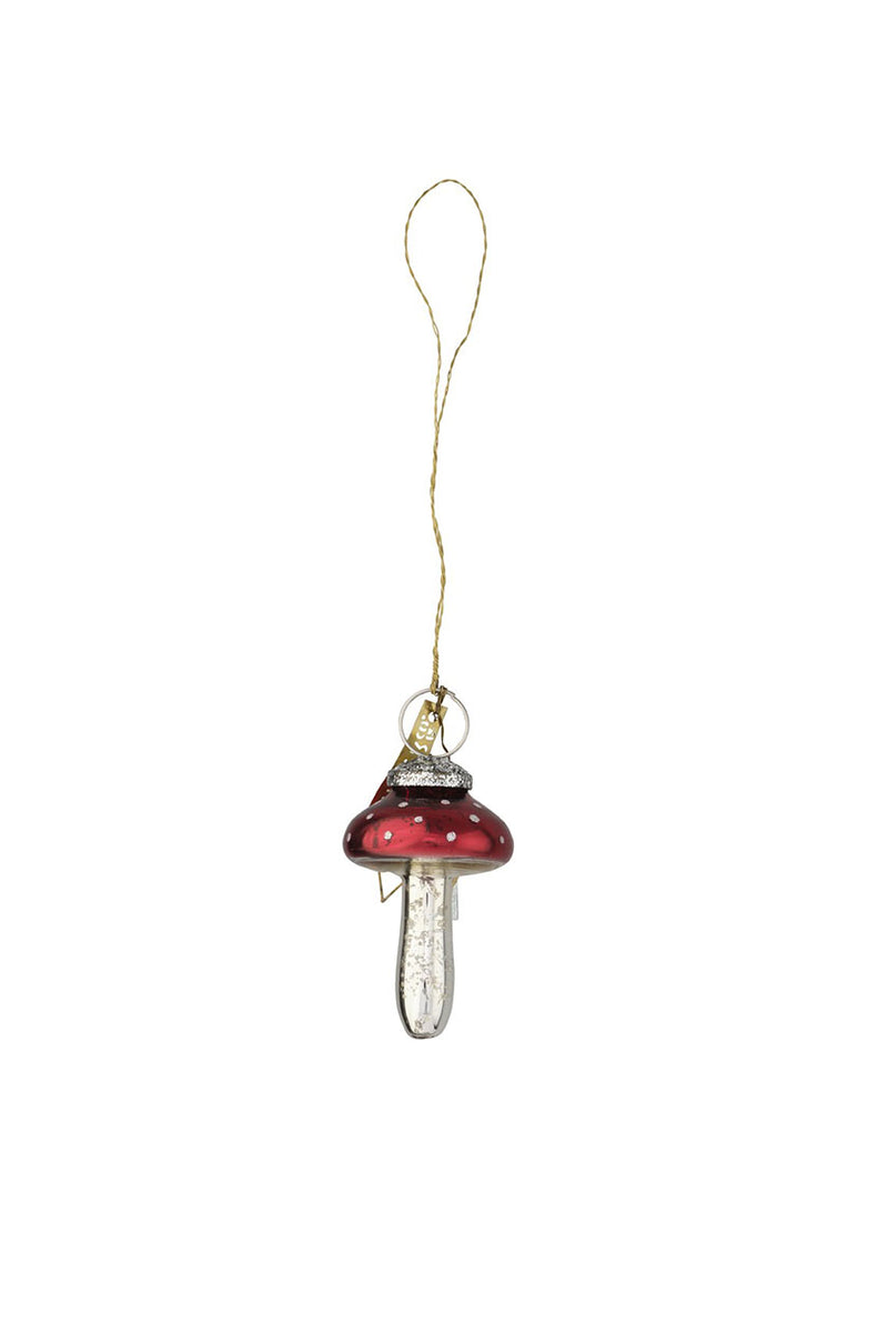 Red Glass Mushroom