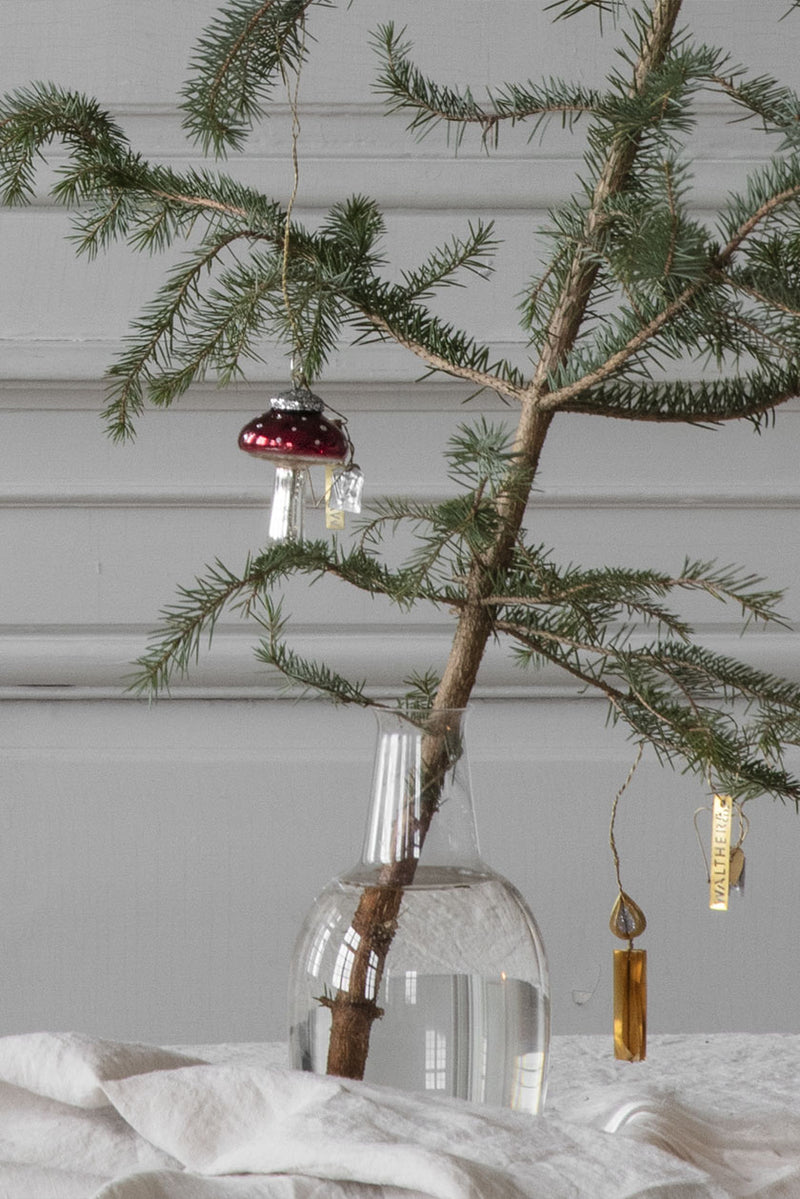 Red Glass Mushroom