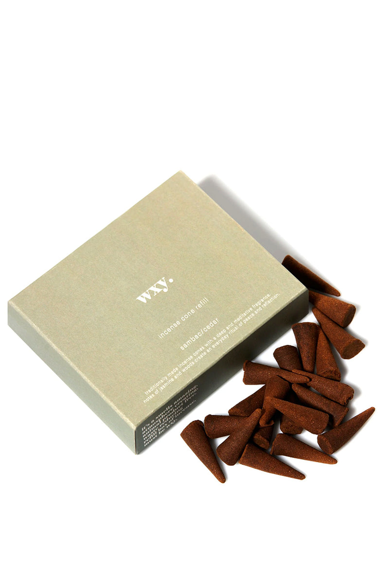 WXY Incense Cones Refill<br>Sambac & Cedar