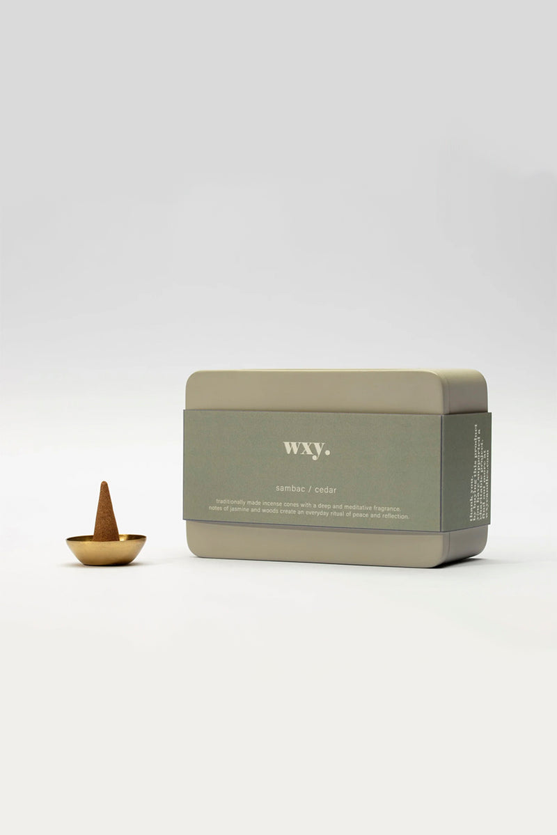 WXY Incense Cones<br>Sambac & Cedar