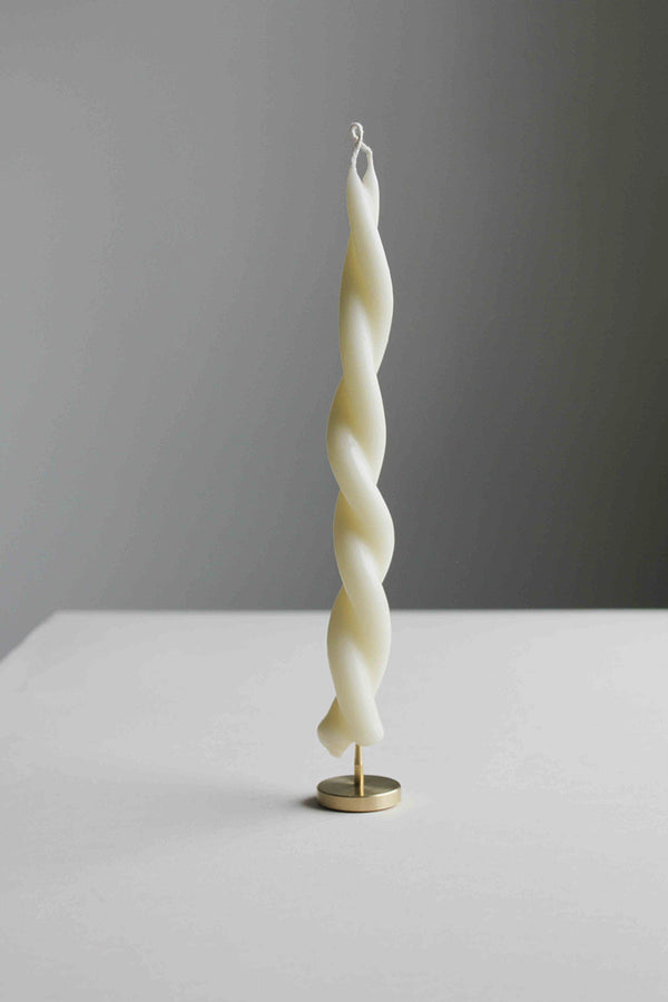Wax Atelier Twisted Candle - Mothers Milk