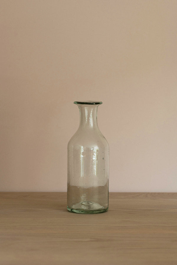 Alisha Tall Glass Carafe