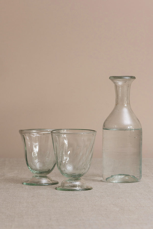 Alisha Tall Glass Carafe